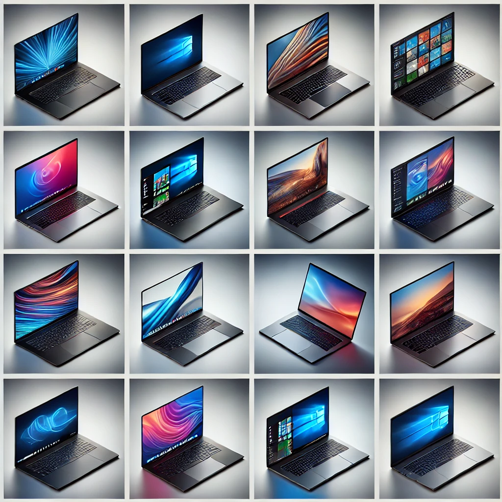 16 laptops